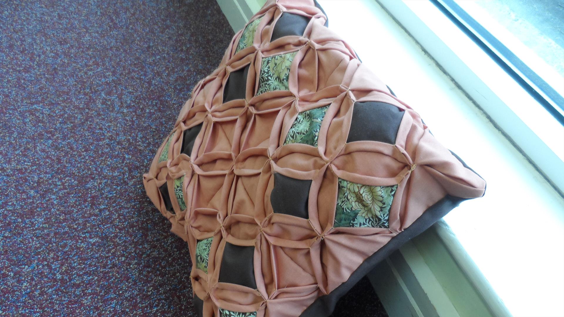 Applique Cushion Down County Museum