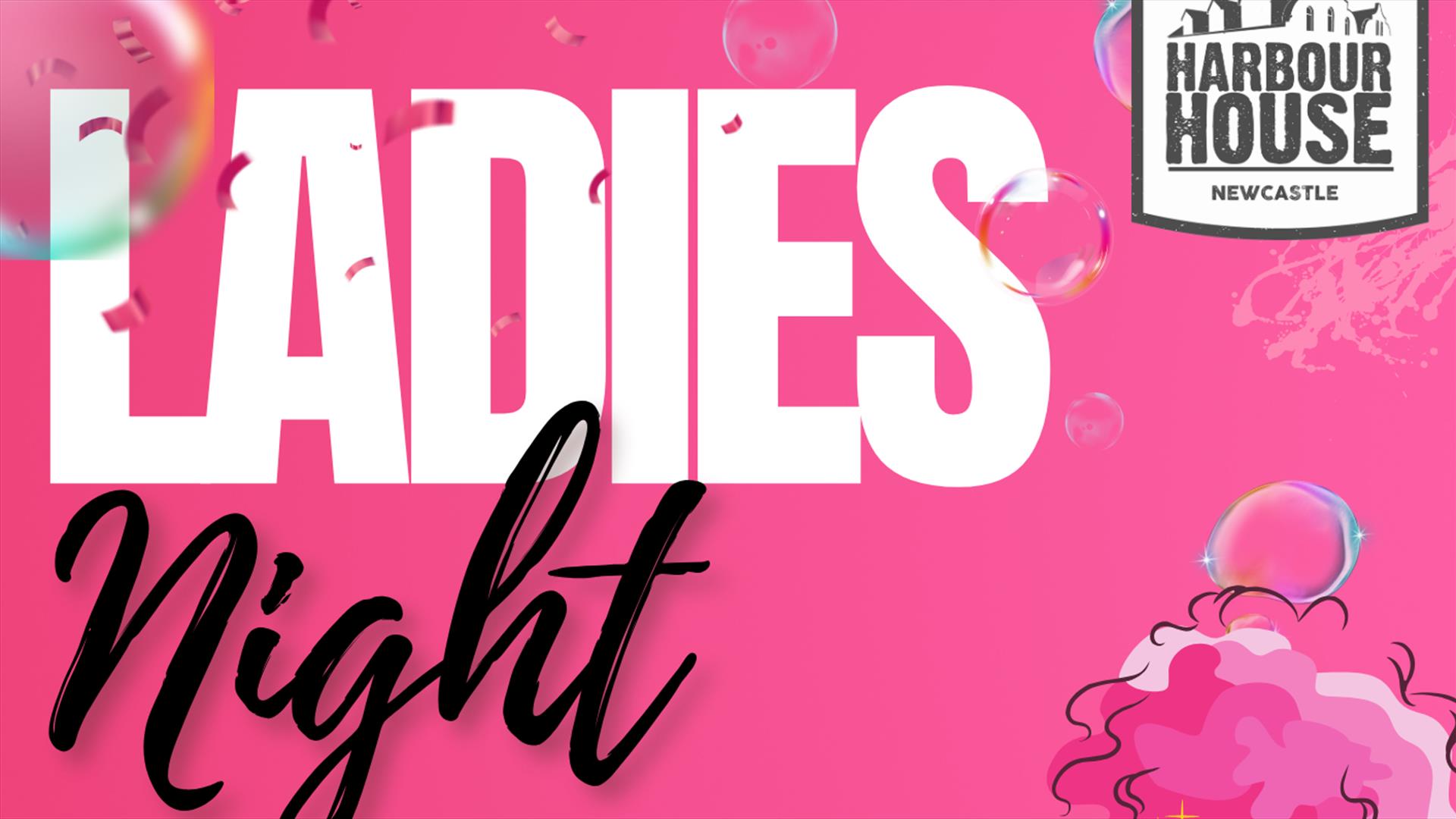 Ladies Night post for Harbour House Inn Event, Newcastle, County Down