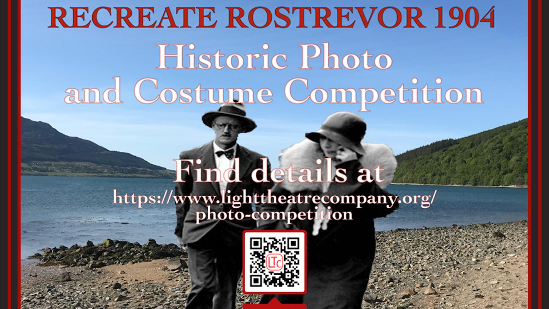 Historic Photo Costume Poster, Rostrevor