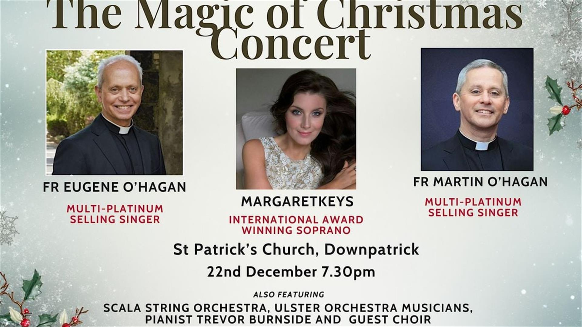 Poster for the Magic of Christmas concert