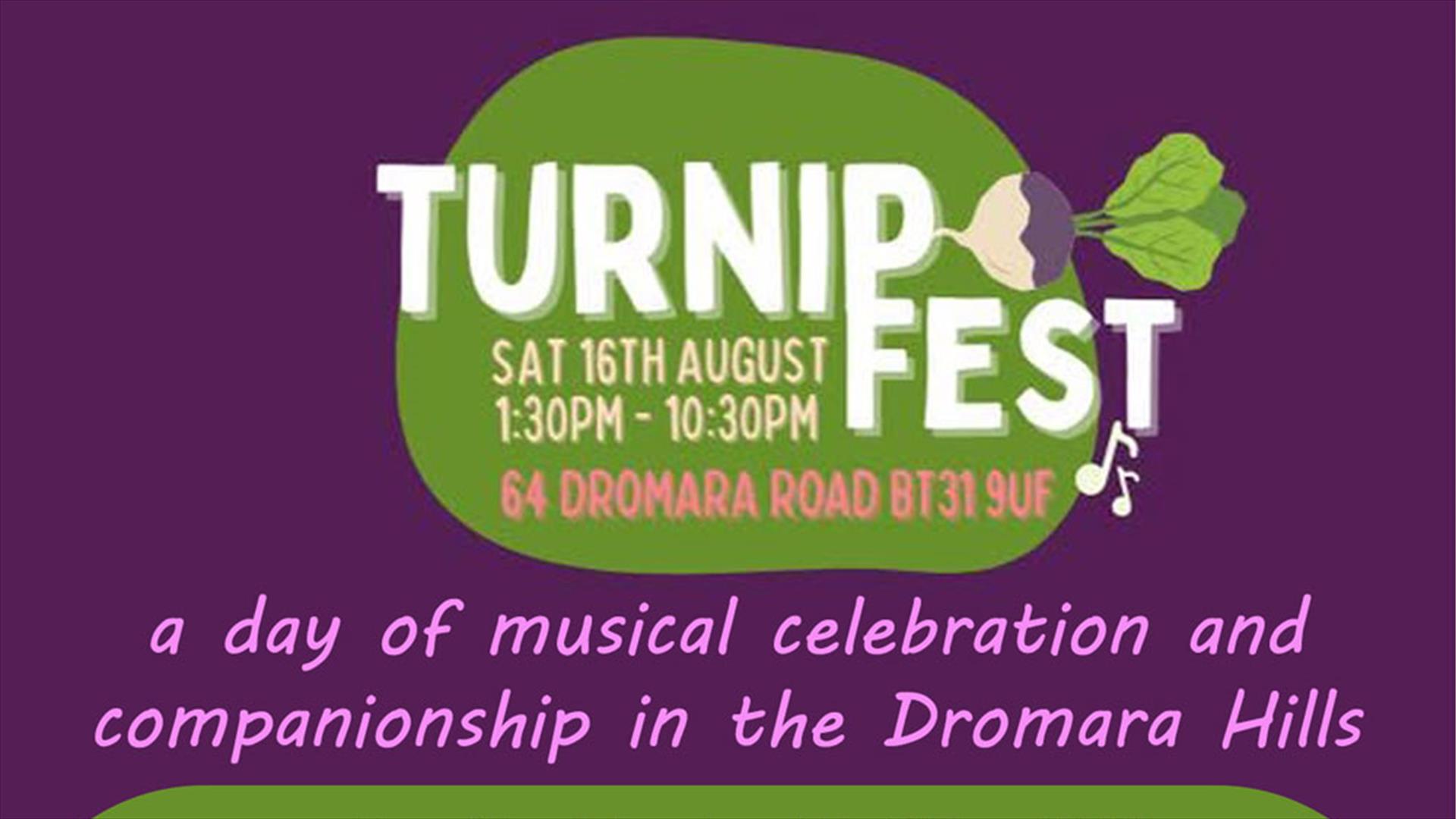 TurnipFest poster 2025