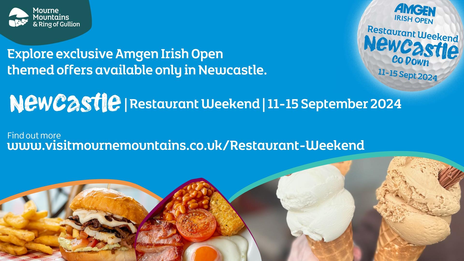 Restaurant Weekend 2024, Newcastle, Amgen Irish Open