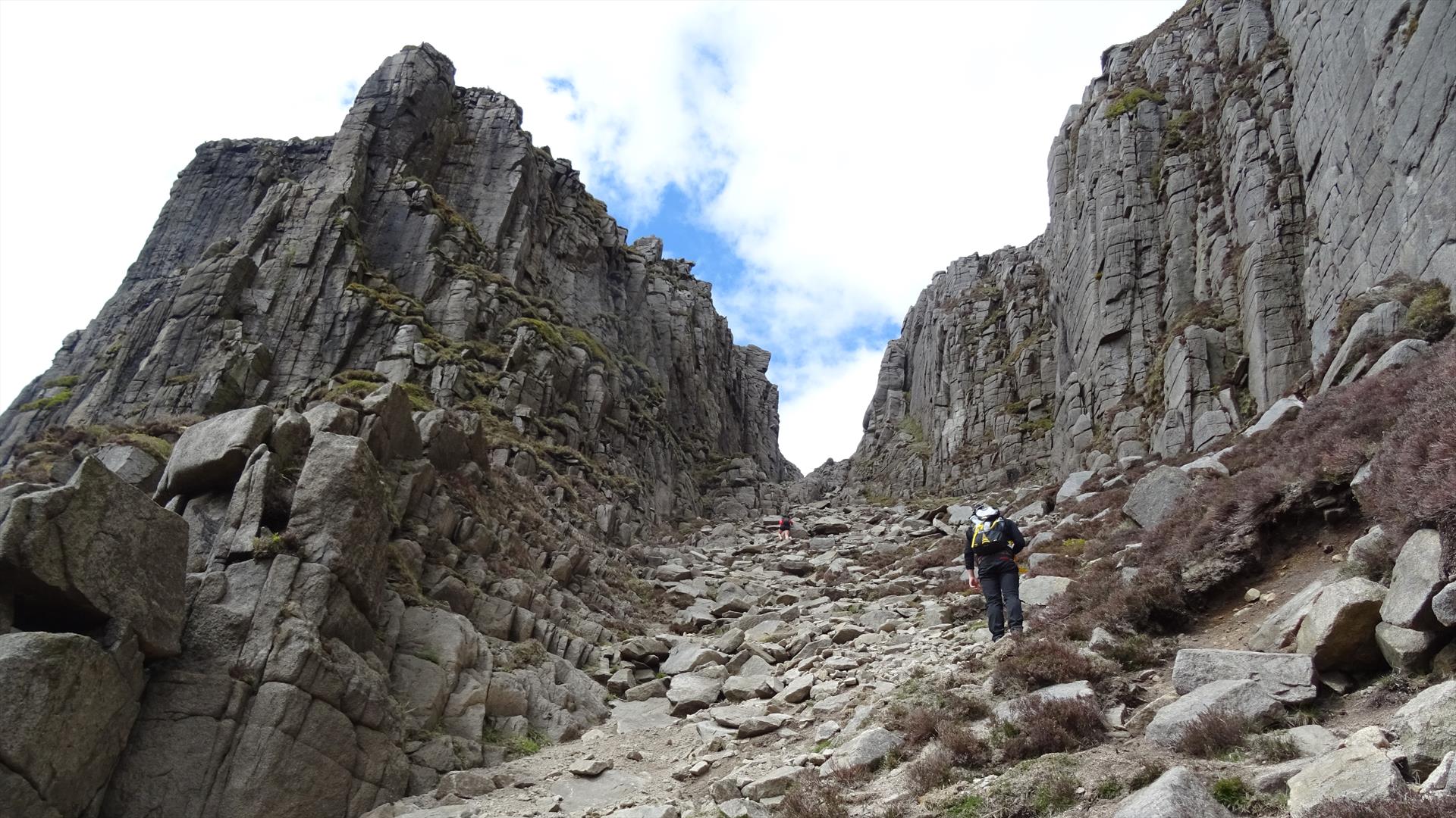 Devil's Coachroad, Slieve Beg in the Mourne Mountains
