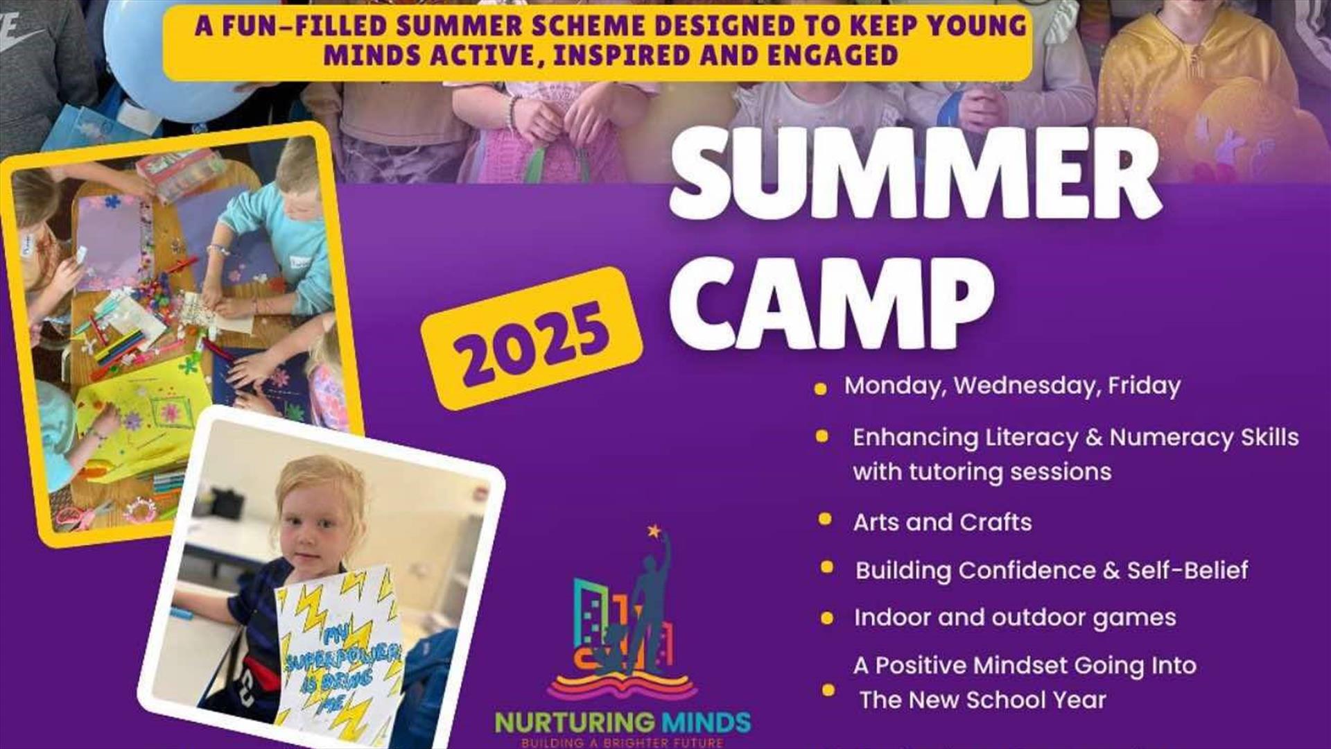 Poster for 2025 Summer Camp