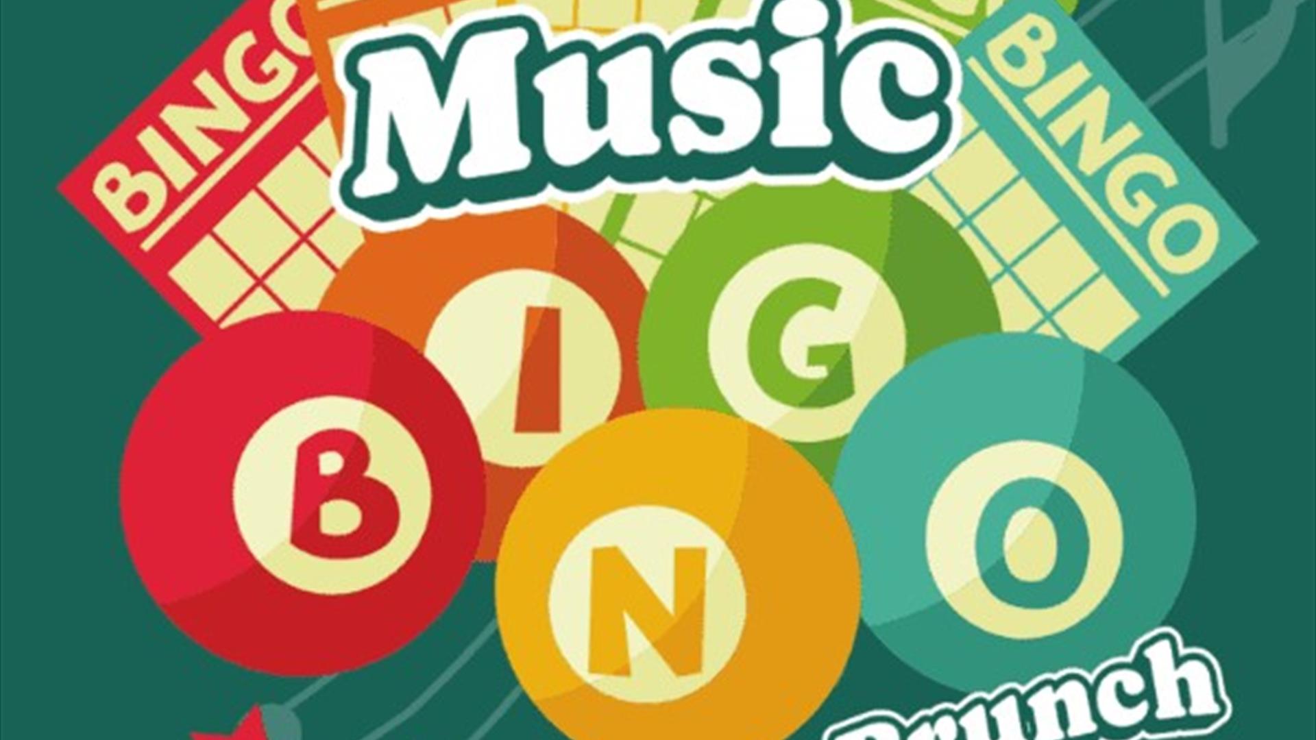 Poster for Music Bingo Brunch, Denvirs