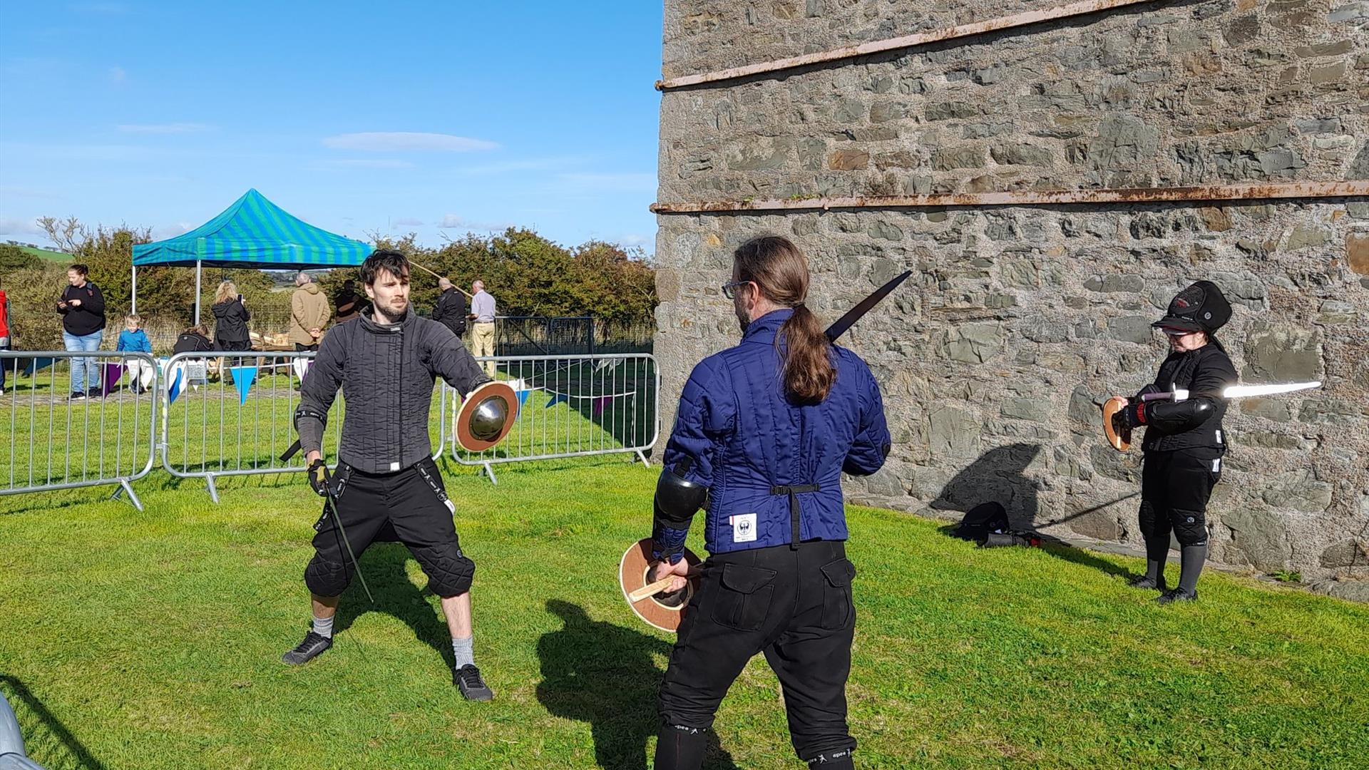 Medieval Swordplay Demonstrations EHOD 2024