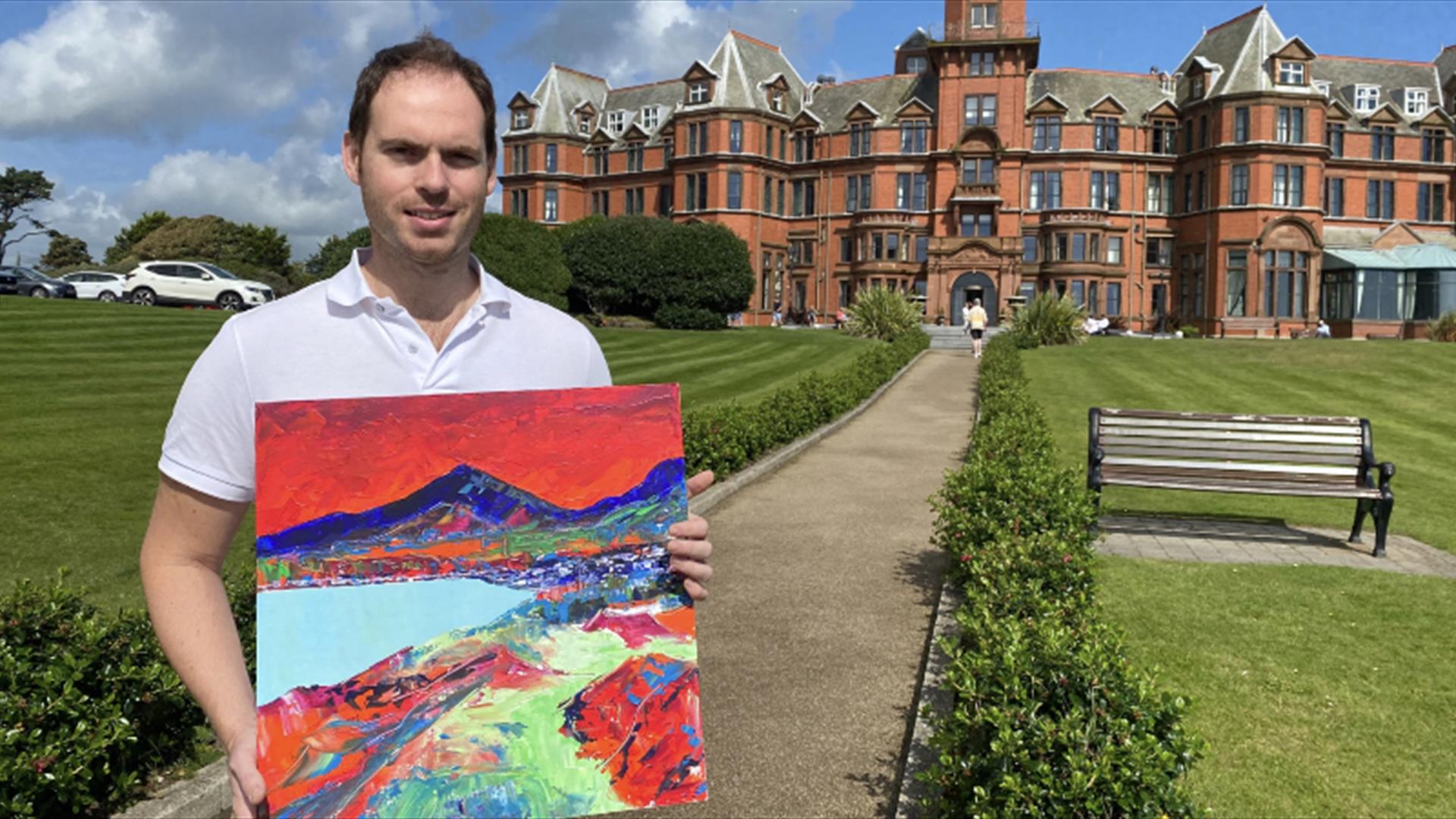 Artist Adrian Margey