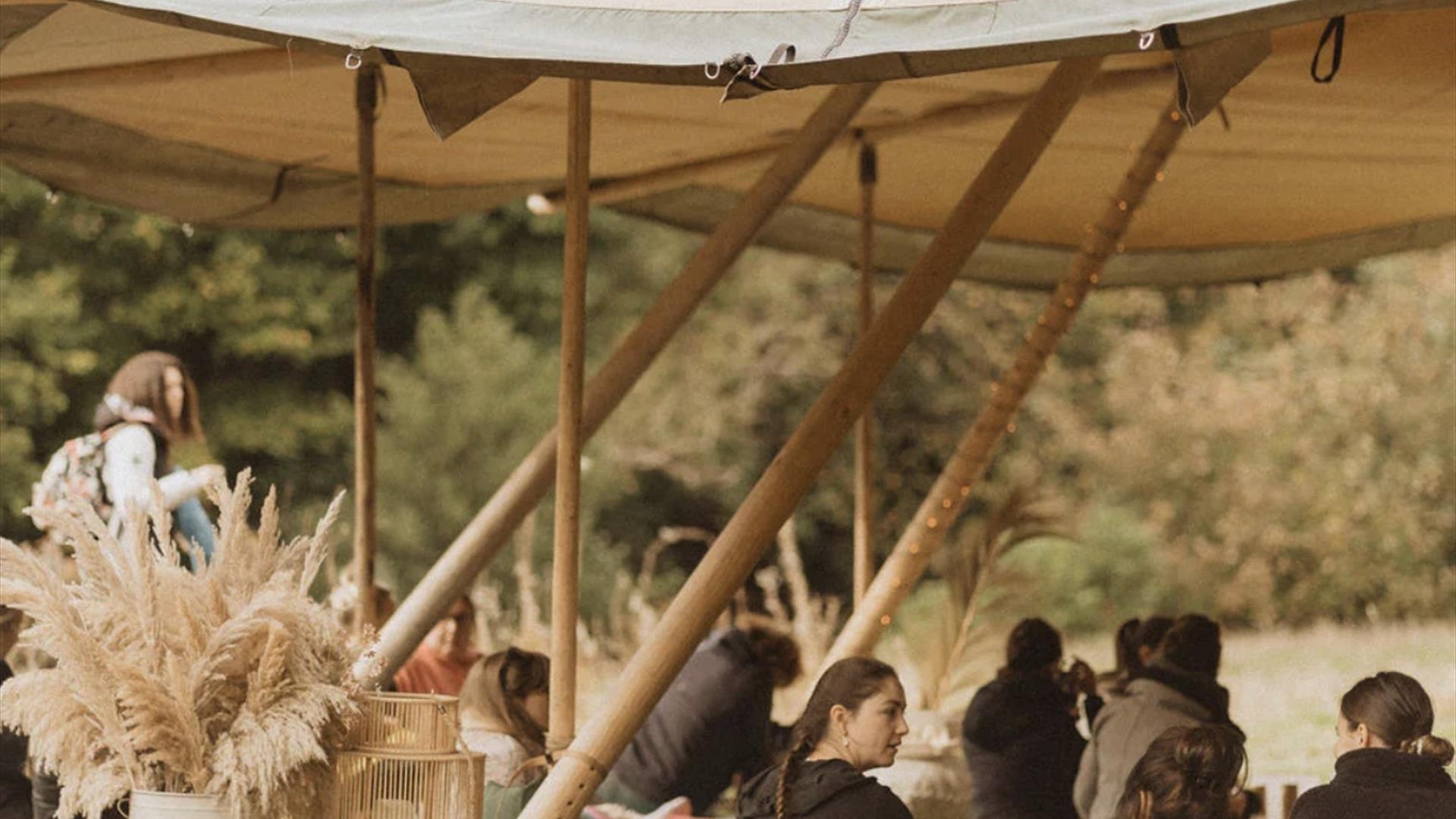 SoundBath by the Tipi