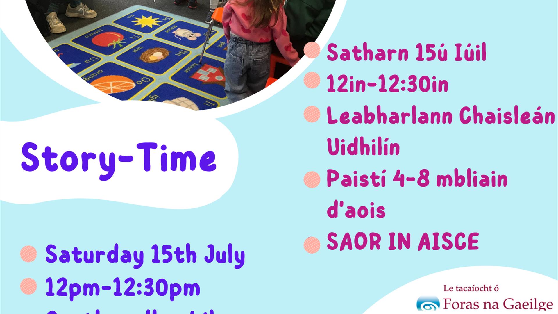 Am Scéil / Irish Language Story Time