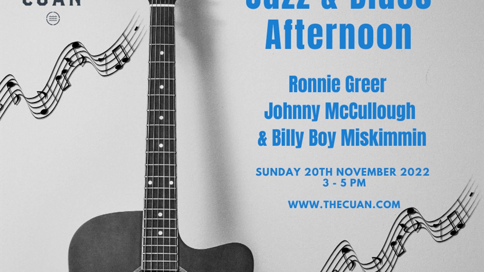 Jazz & Blues Afternoon Flyer