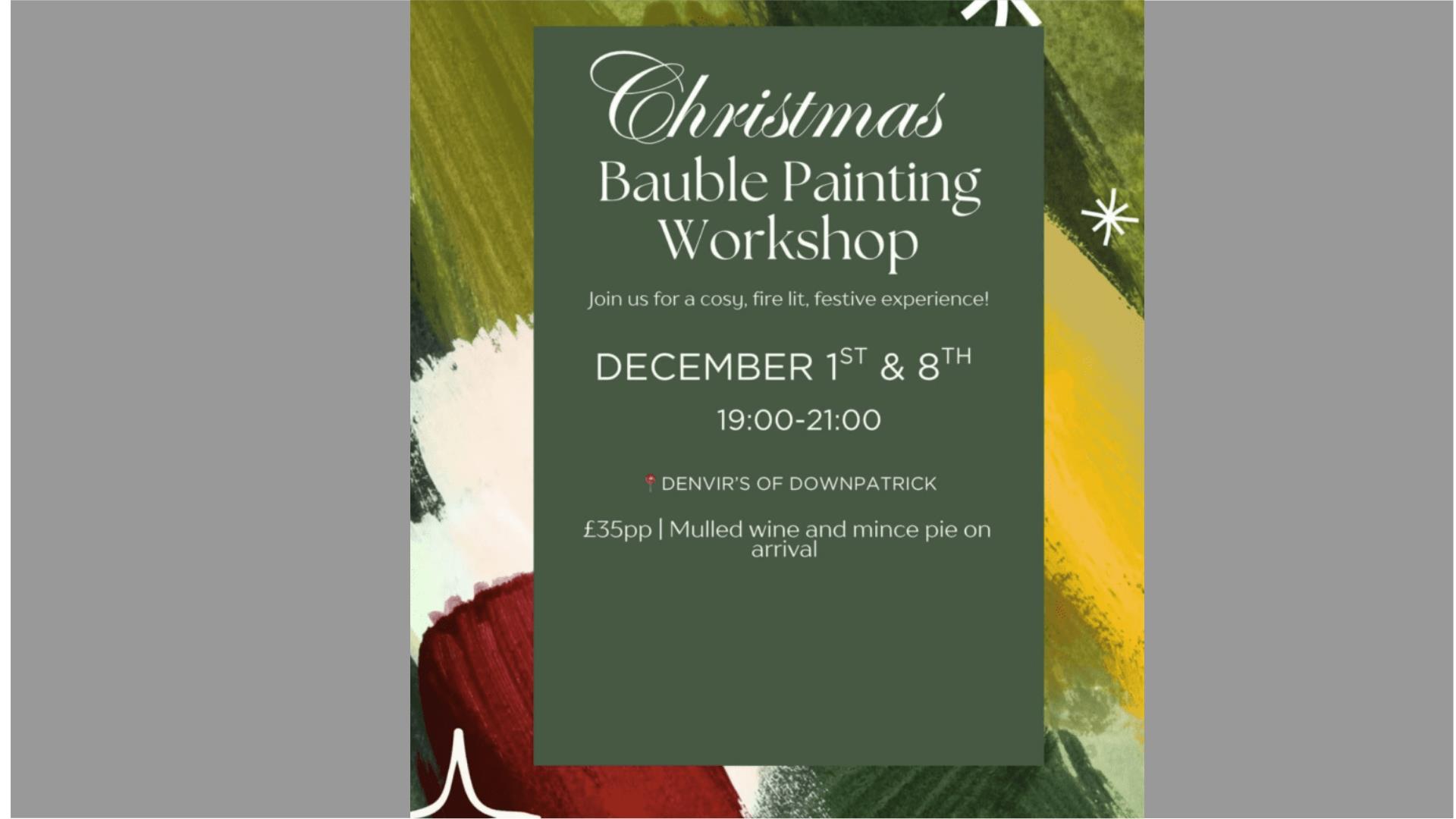 Christmas Bauble Poster