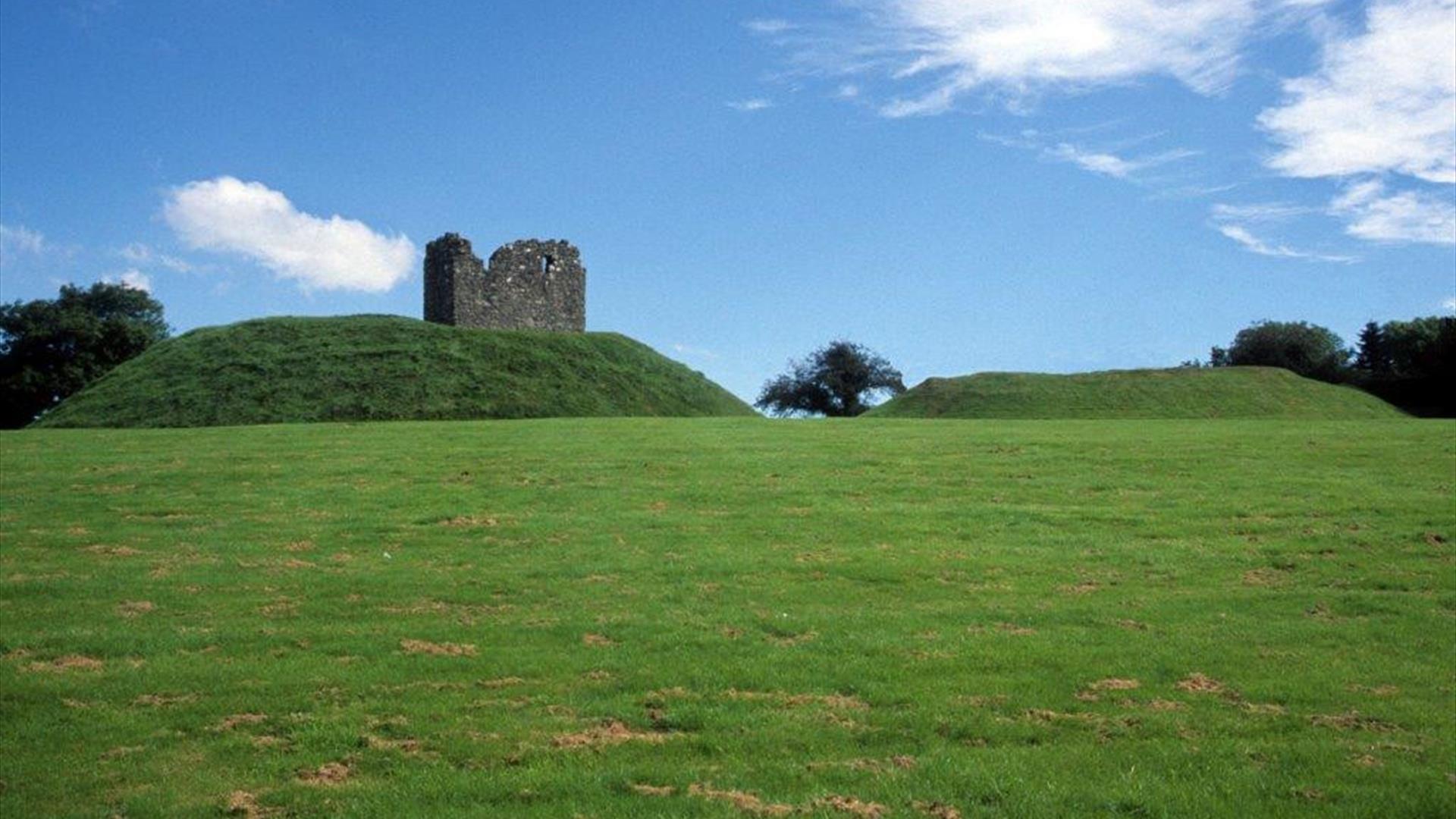 View of Clough Castle