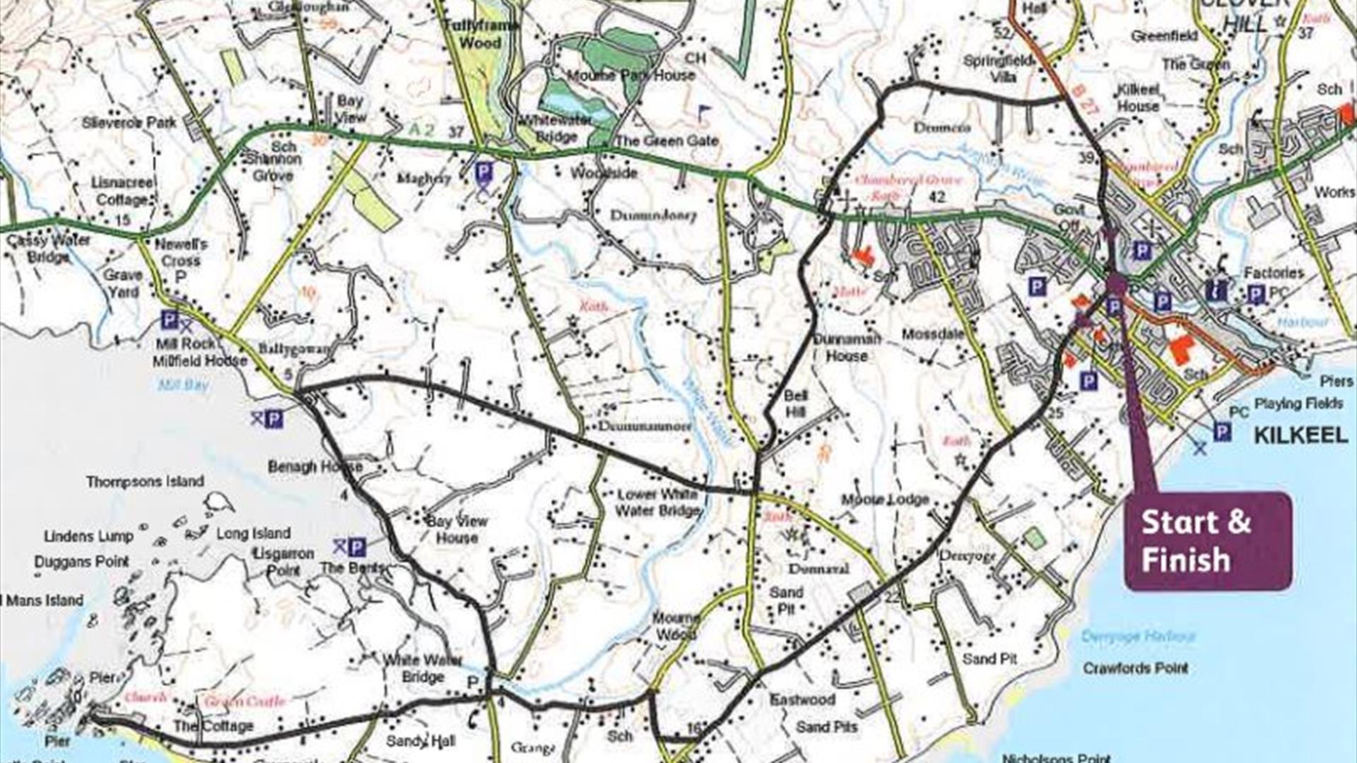 Cranfield / Greencastle Cycle Route