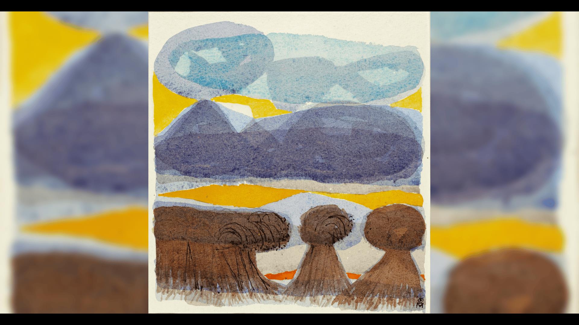 Image shown: Colin Middleton (1910-83) Stooks, Tollymore