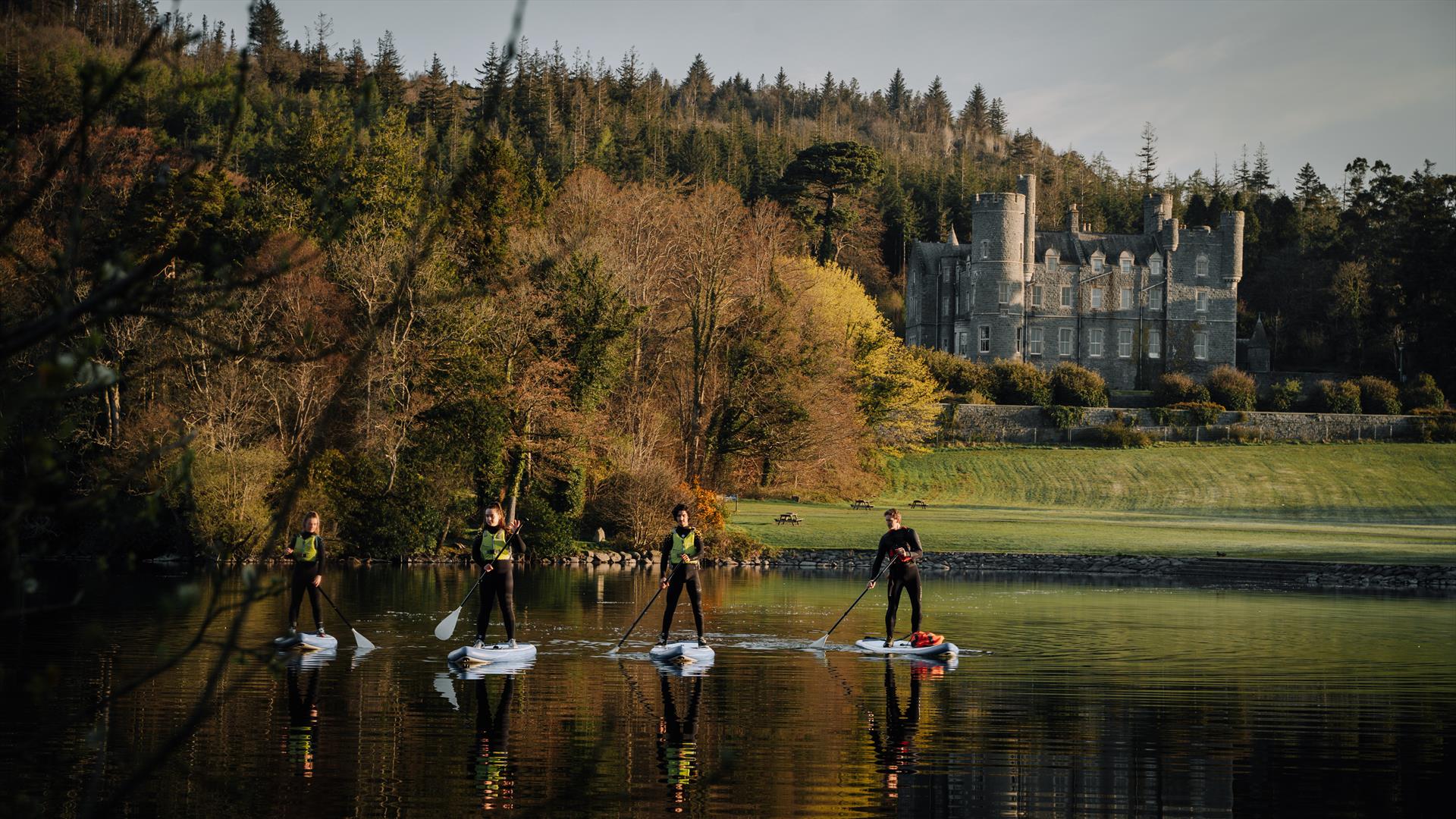 Stand Up Paddle Boarding Castlewellan Lake
