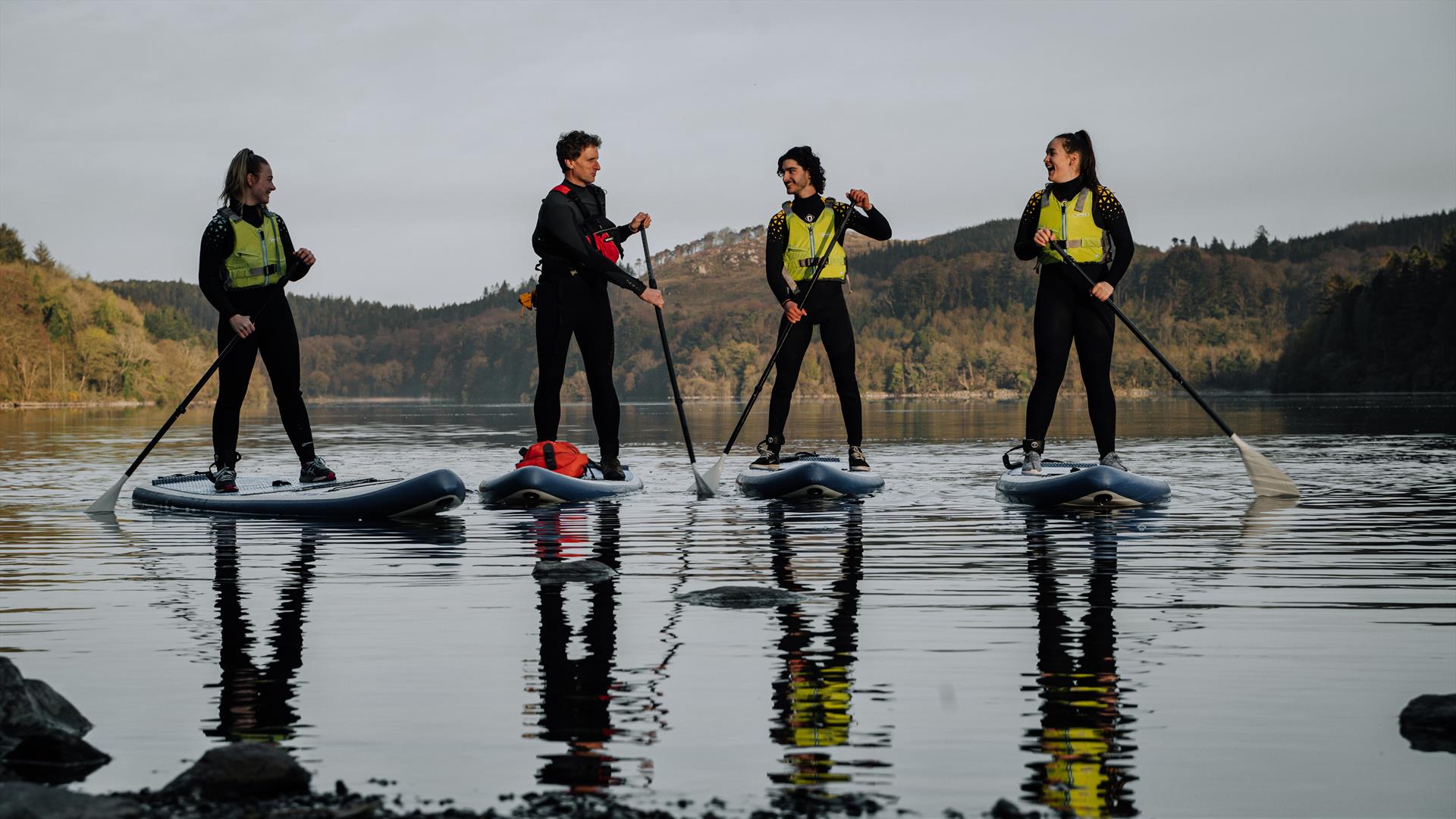 Stand Up Paddle Boarding Castlewellan Lake