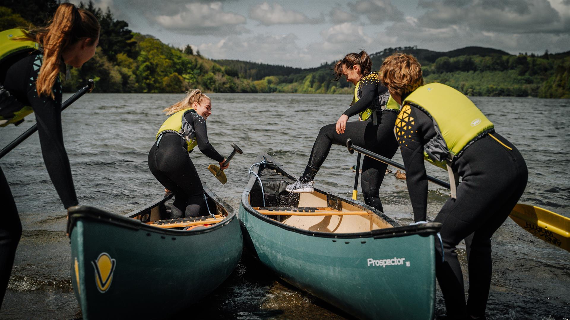 Open Canoeing  Castlewellan Lake