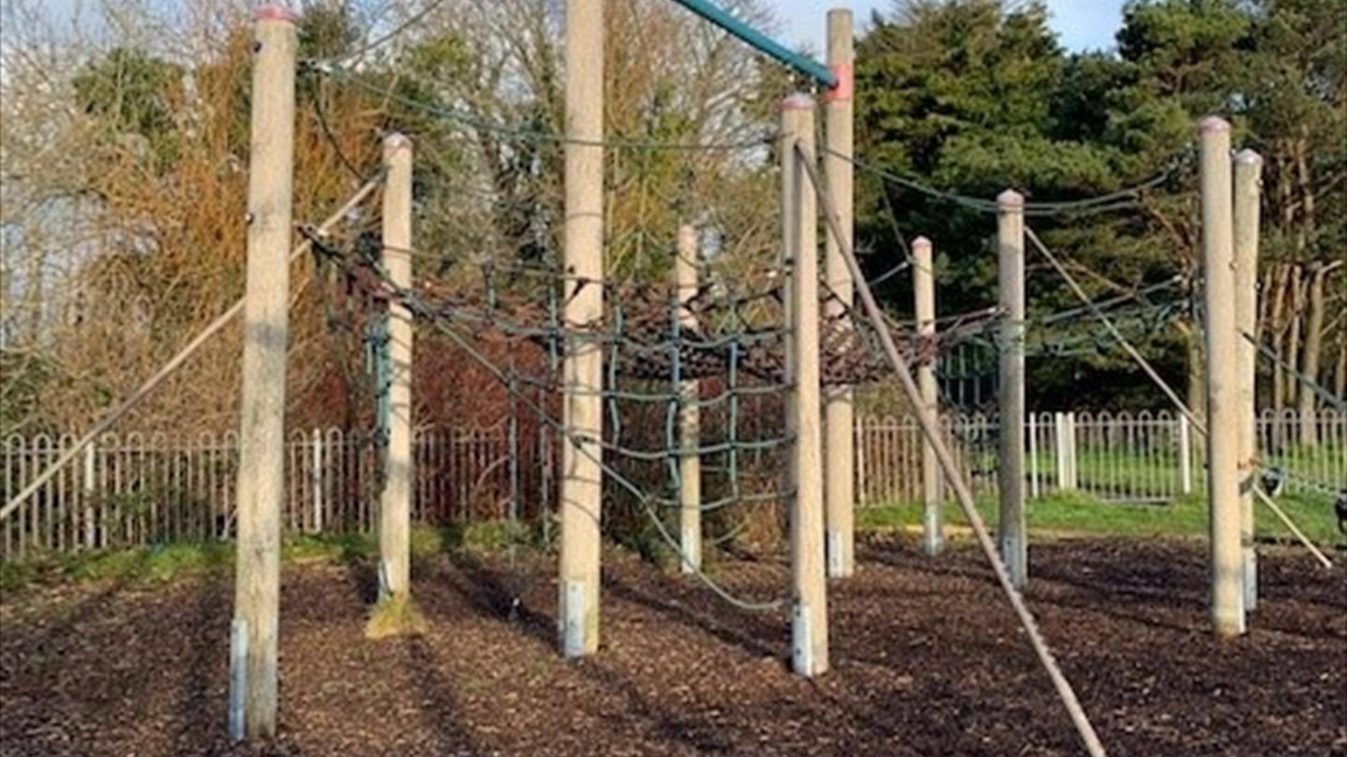 Climbing Frame at Dundrum Inner Bay play area