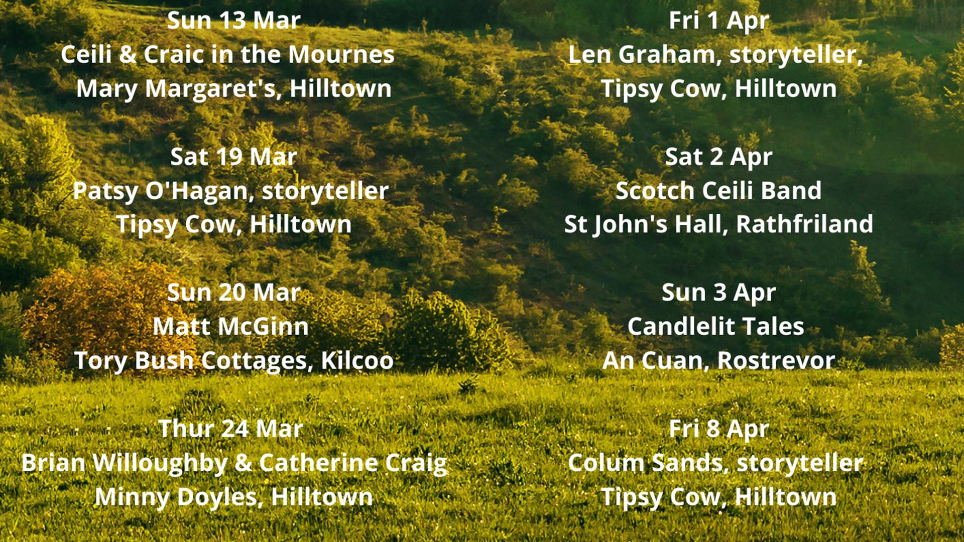 The Gathering - Hilltown Storytelling Festival 2022 programme of events