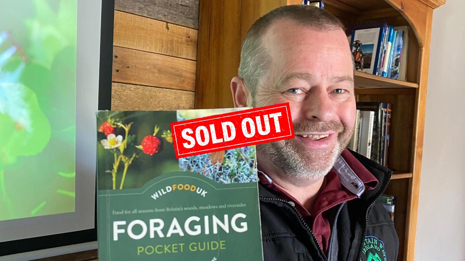 Brian with Foraging book
