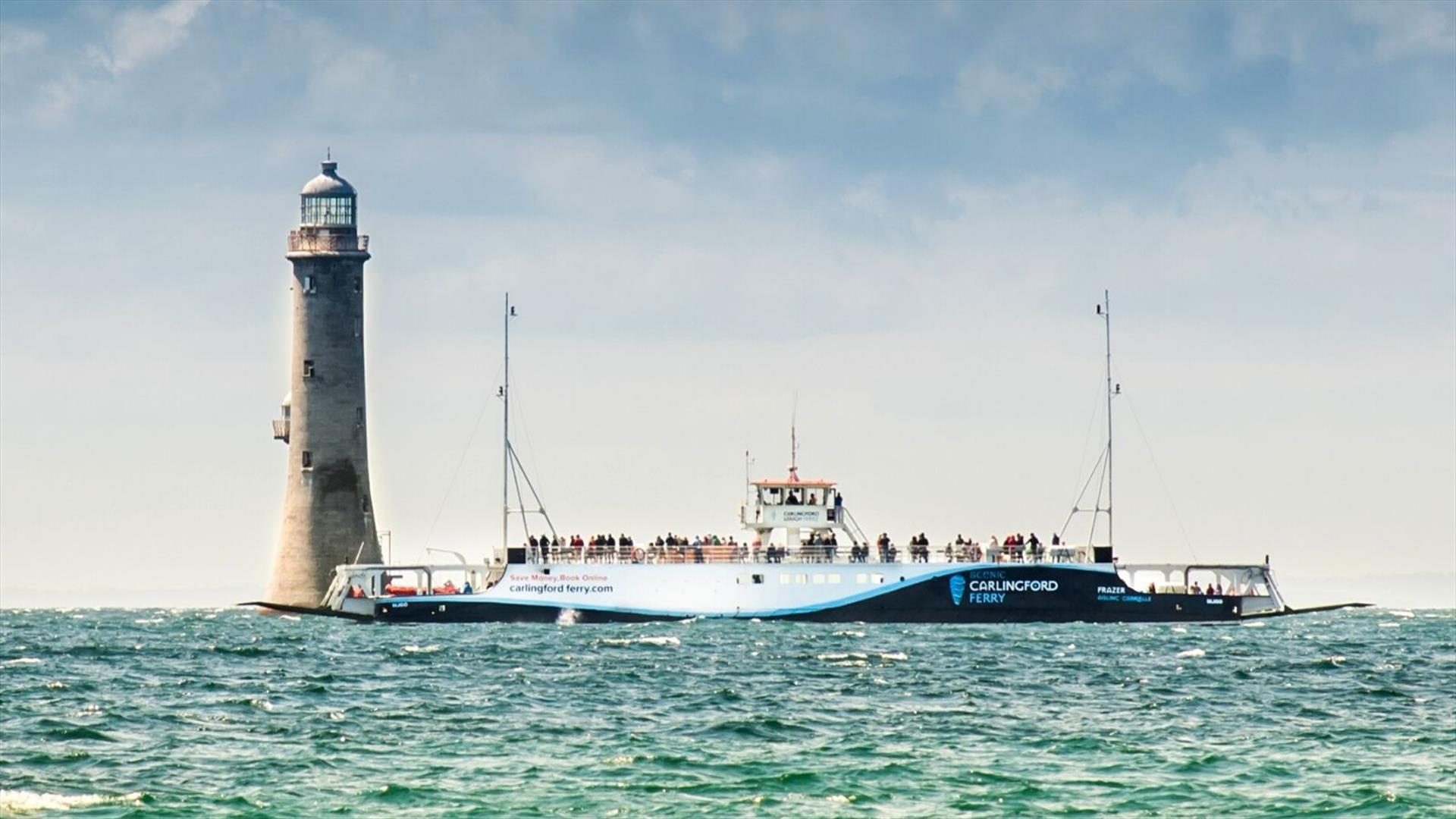 Carlingford Cruises at Haulbowline Lighthouse