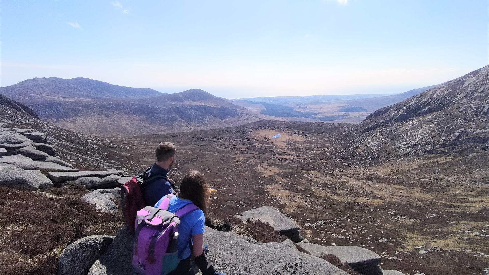 Looking over the Mournes