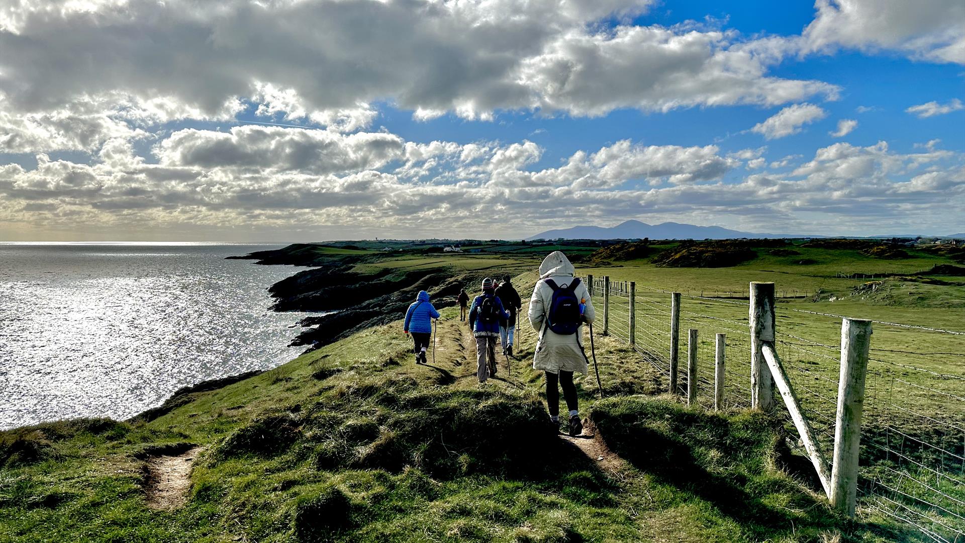 Clifftop walk near Ardglass