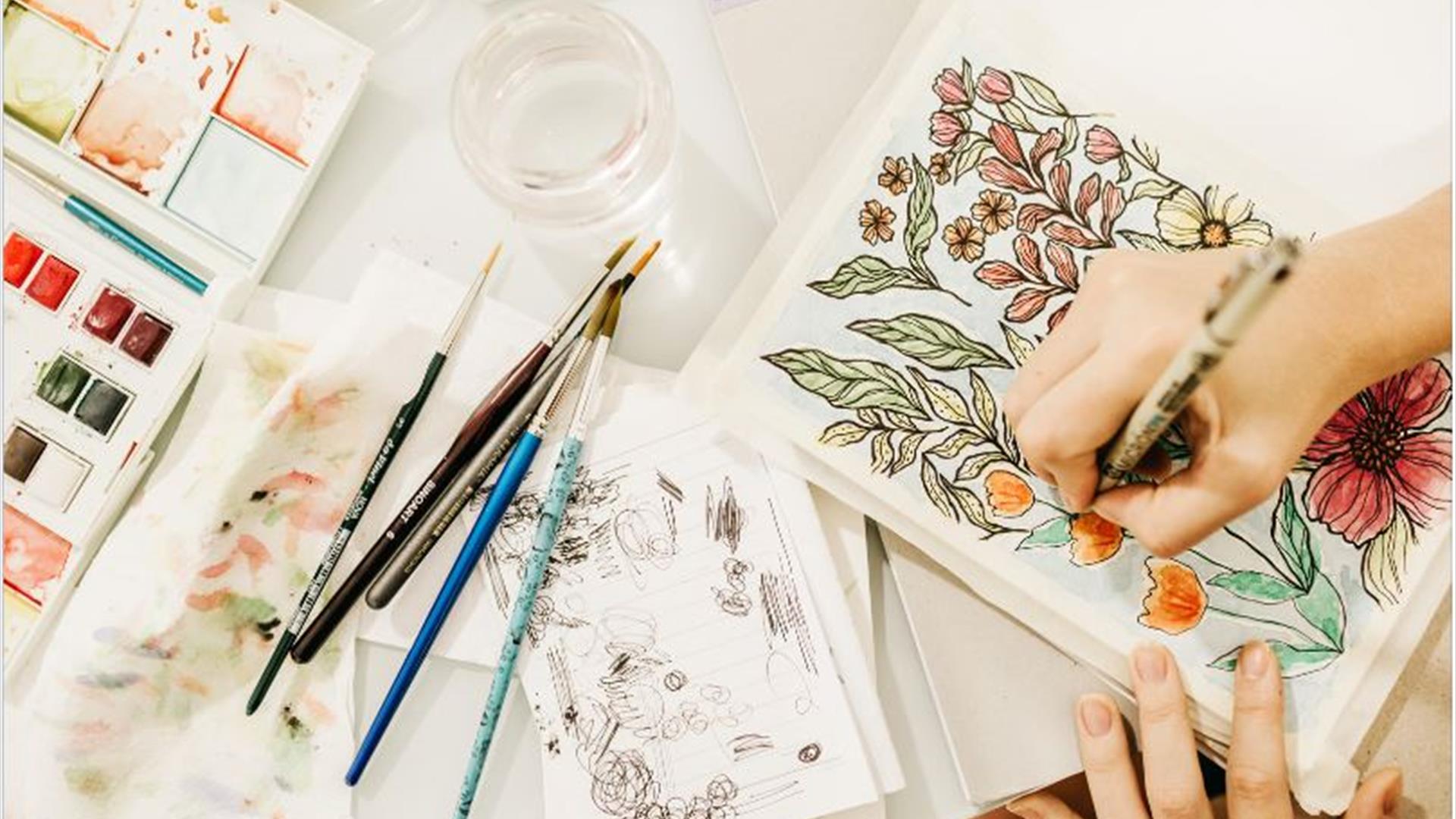 Watercolour painting