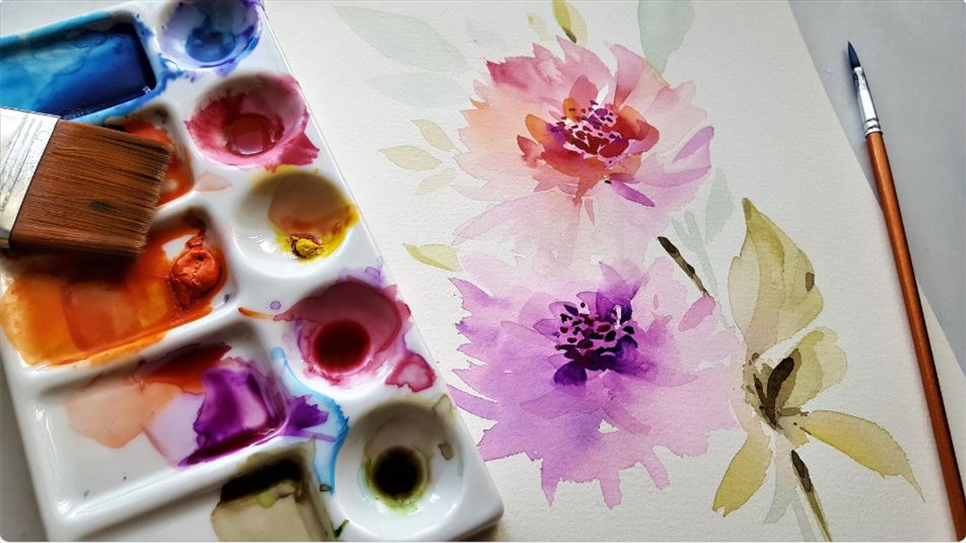 Botanical Painting for Adults | Watercolour painting