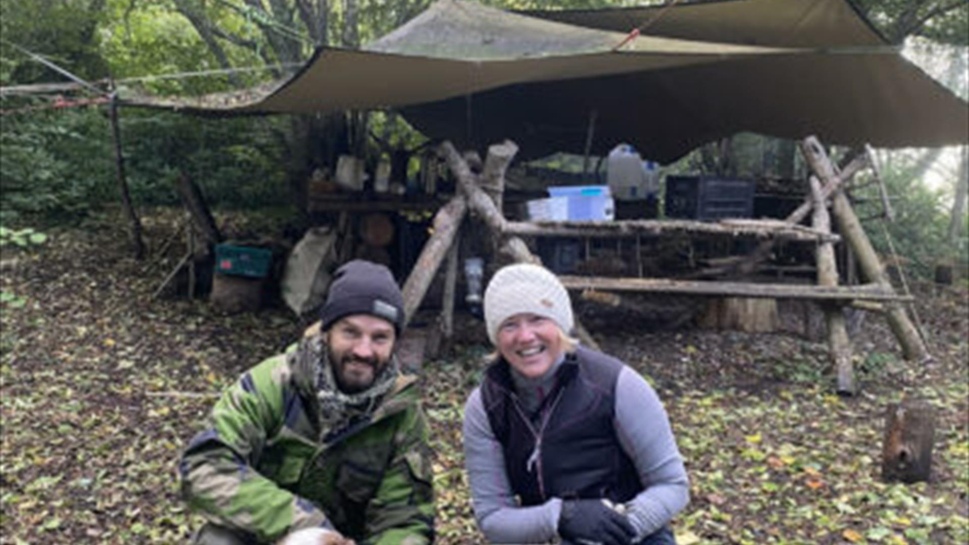 Bushcraft Leaders Rob & Joan