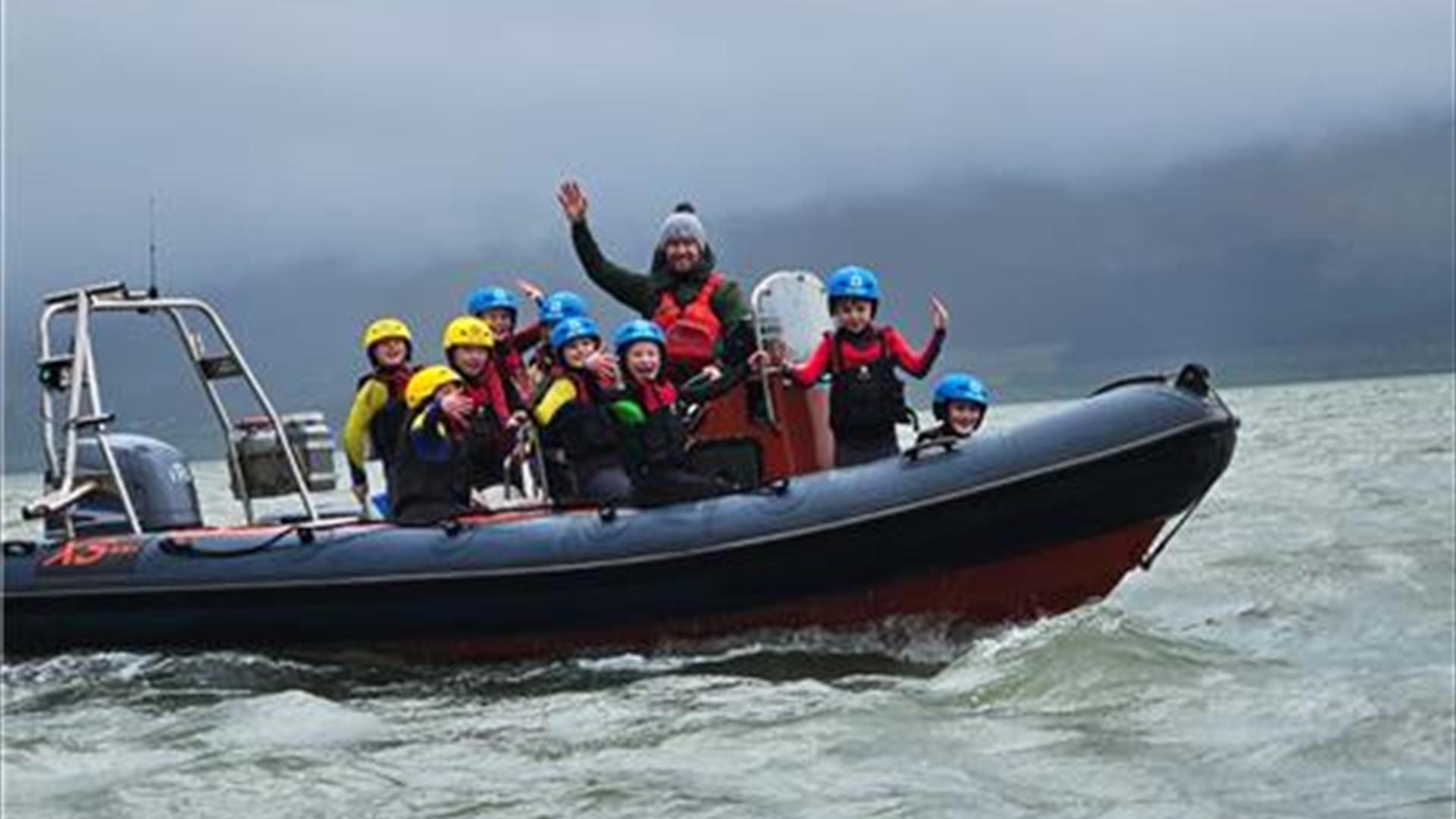 Kids in Boat