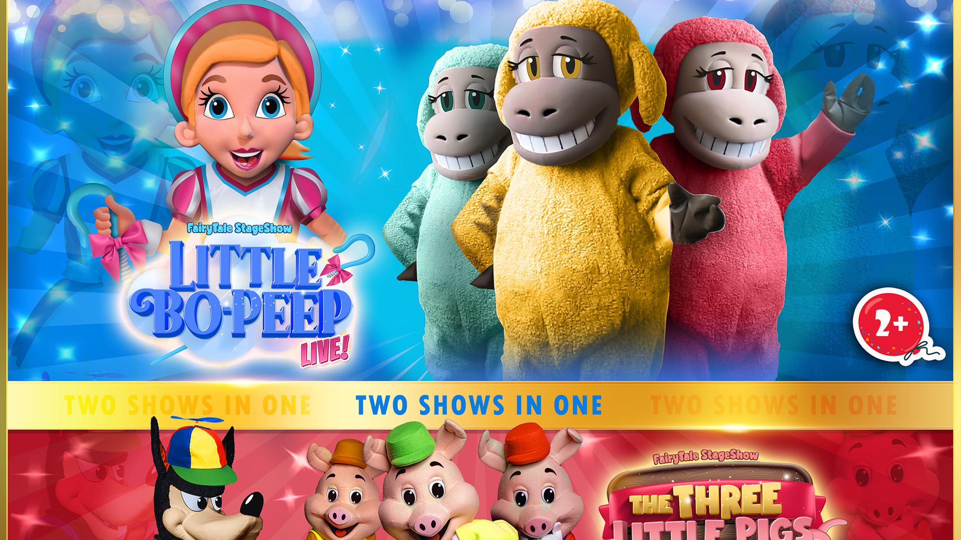 Little Bo Peep The Three Little Pigs Live Newcastle Visit Mourne Mountains