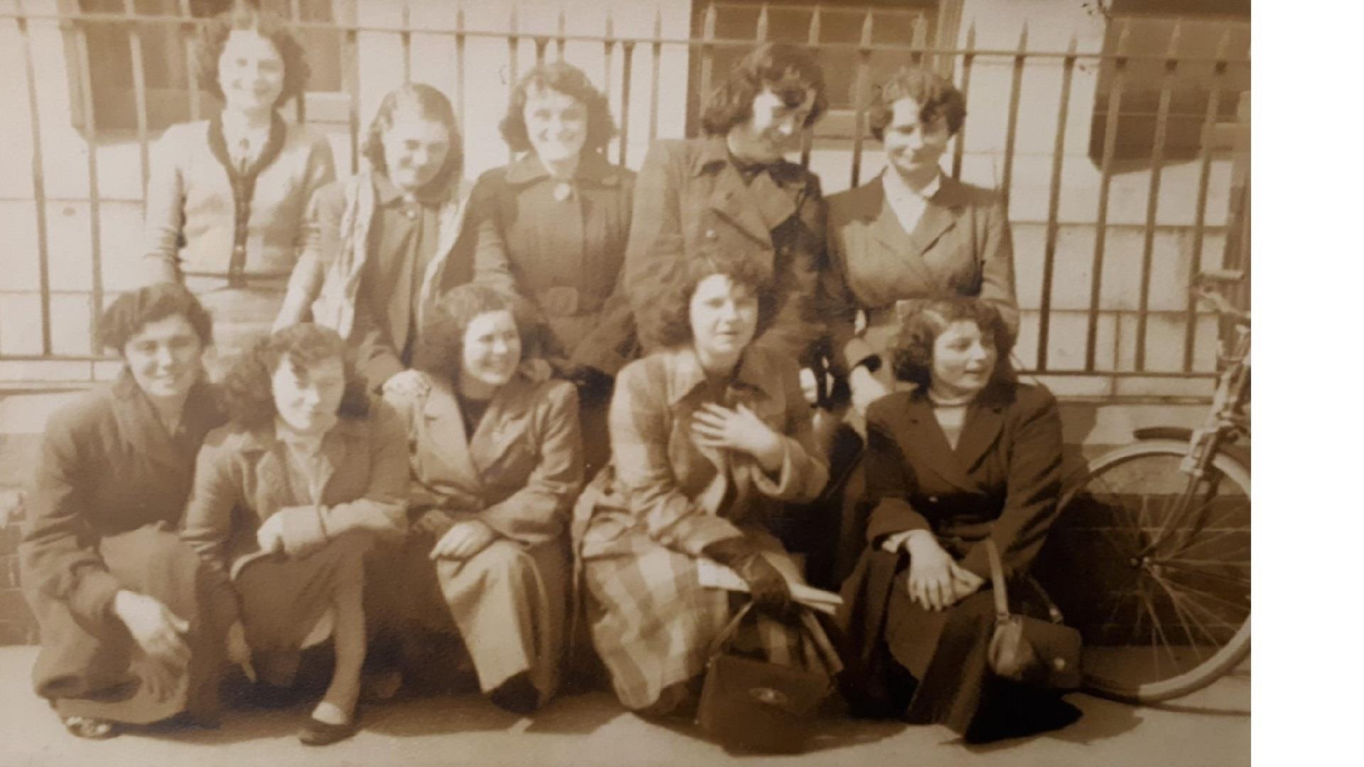 Kilkeel Knitting Mills staff in the 1950s