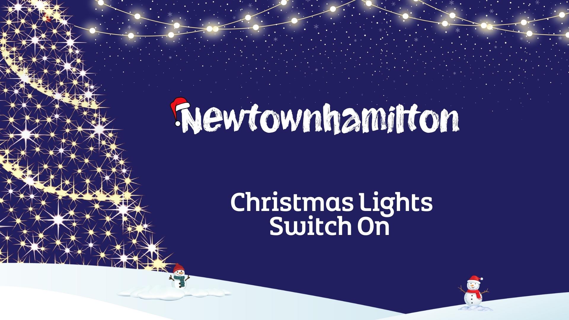 Newtownhamilton Christmas Lights Switch on