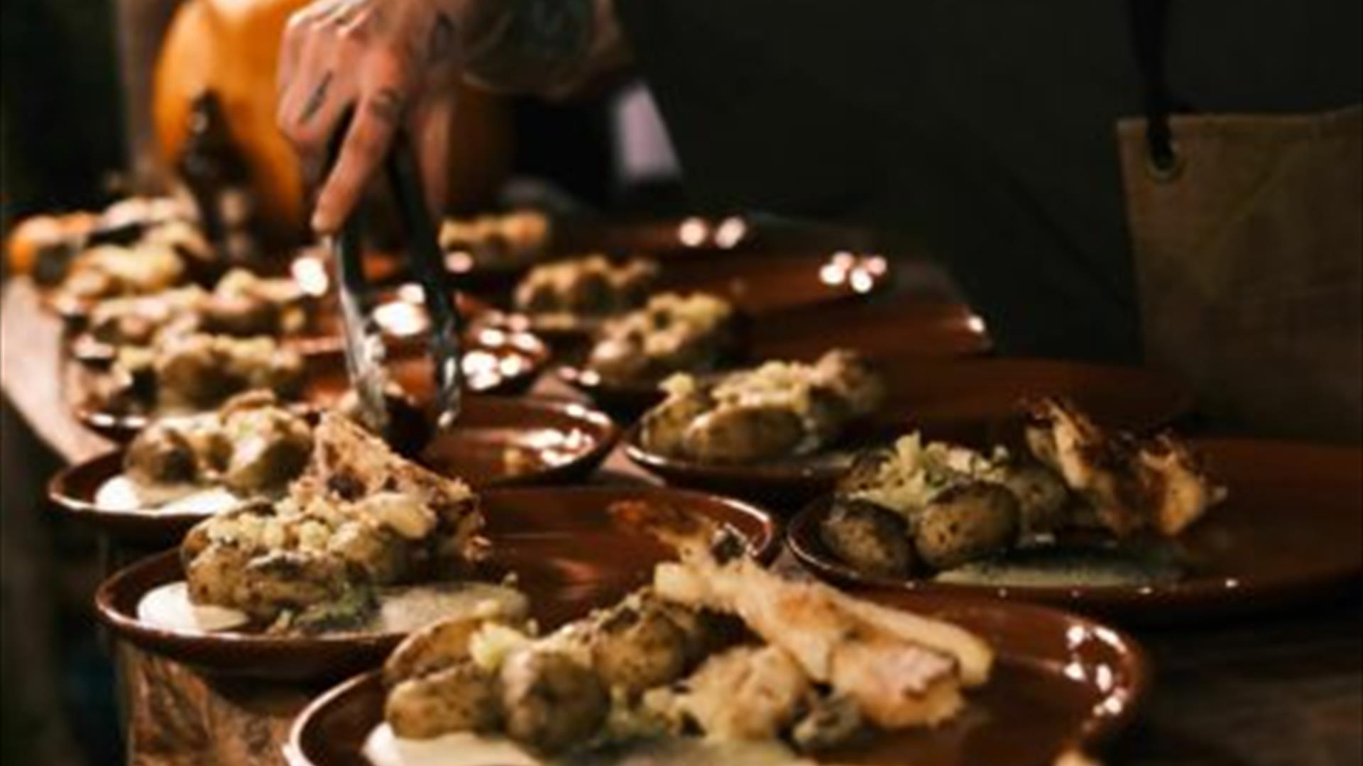Chef Serving