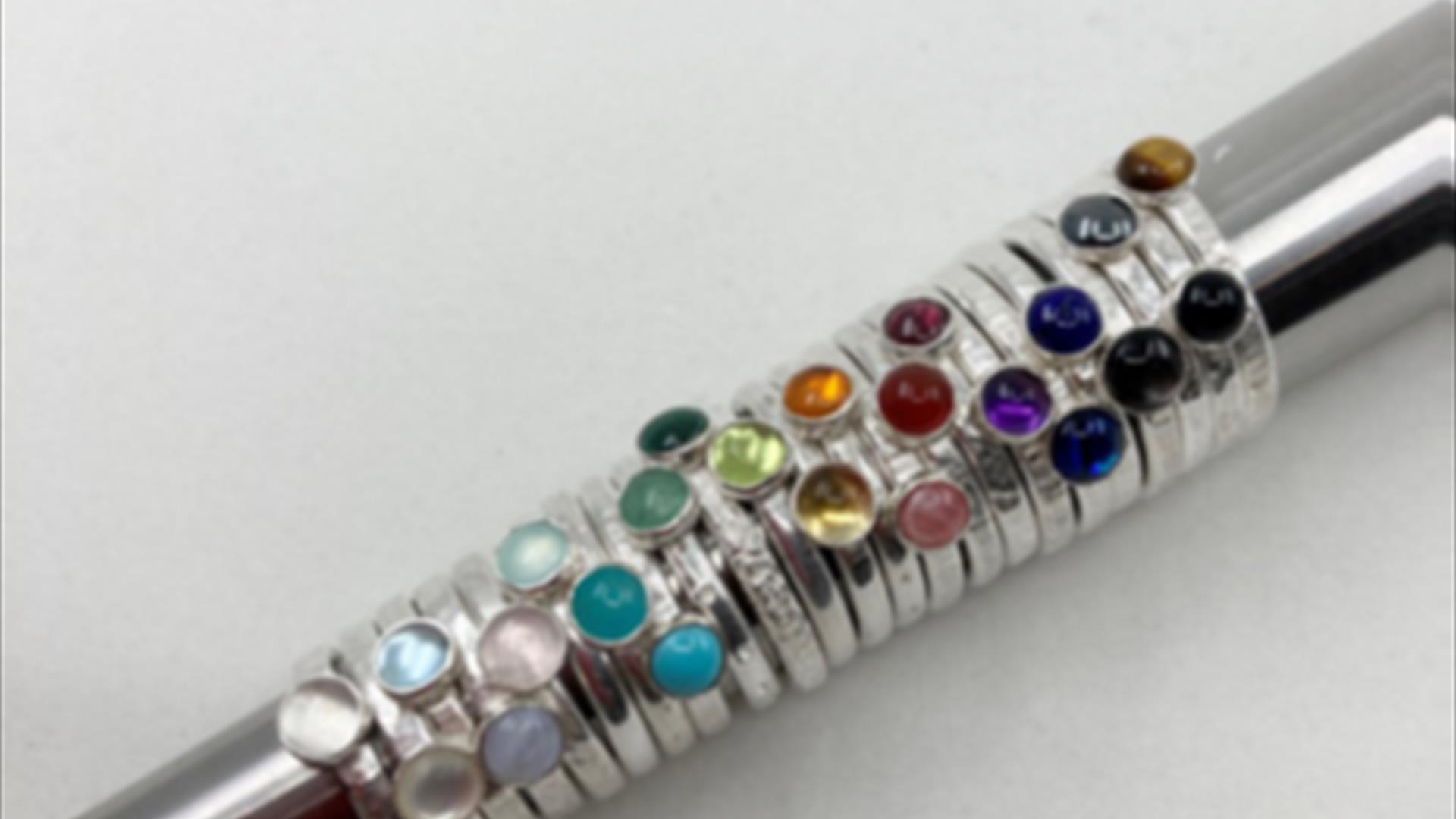 Silver Stacking Rings
