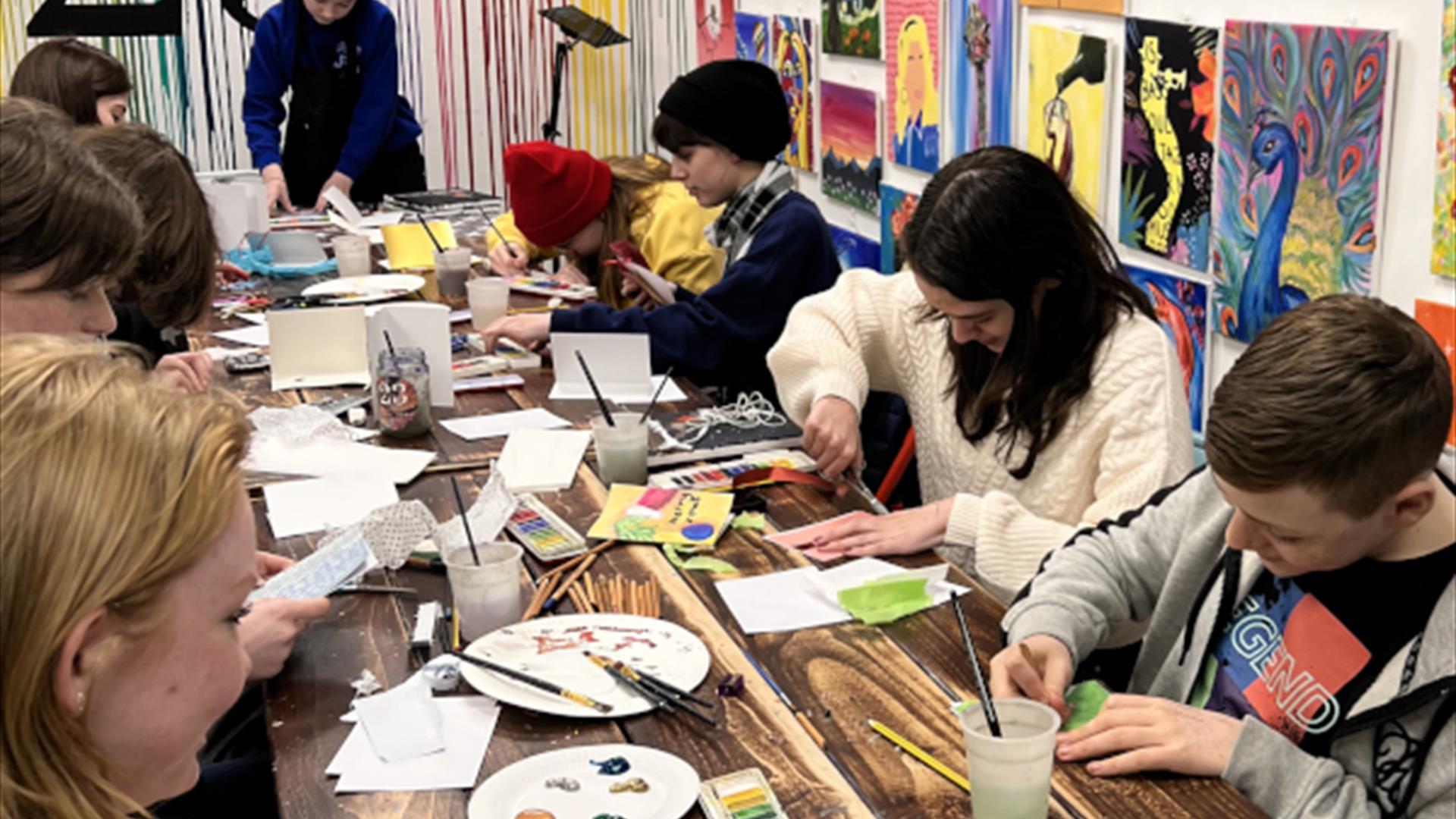 Teen Art Class at Studio 23