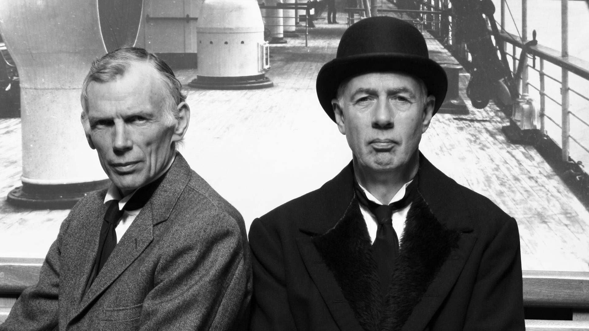 two men on the Titanic