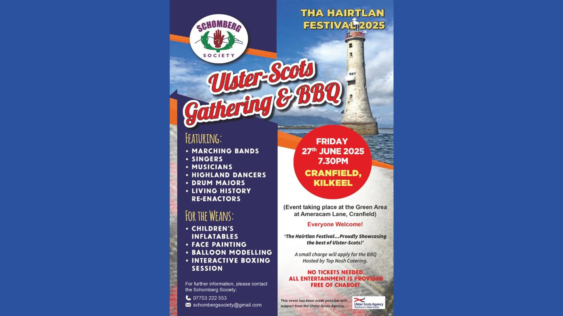 Ulster-Scots Gathering & BBQ