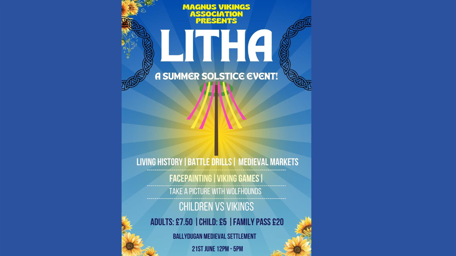 Our Poster for the event