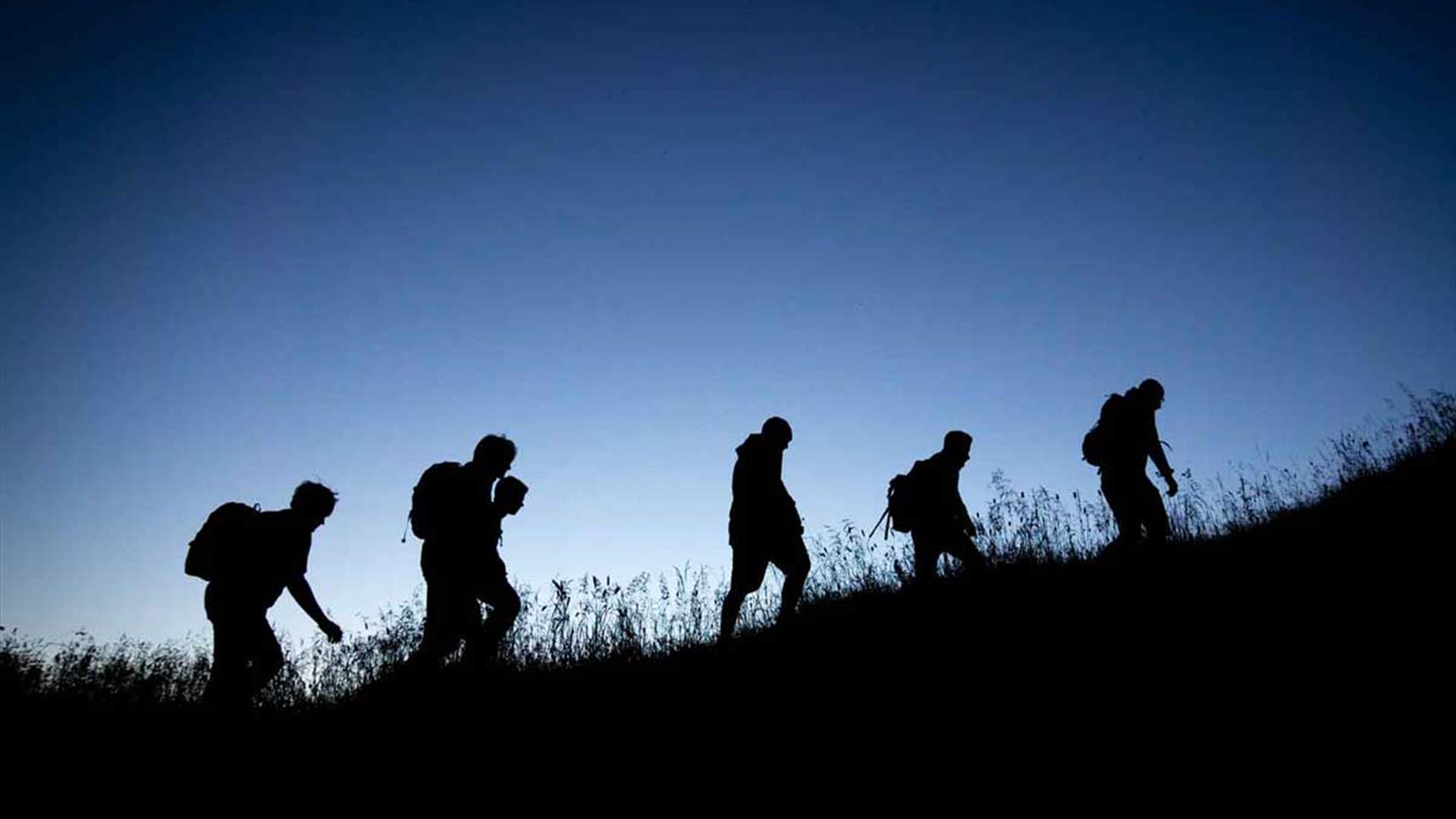 Slieve Donard night hiking