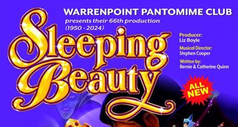 Sleeping Beauty performed by Warrenpoint Panto Club, In Warrenpoint Town Hall.