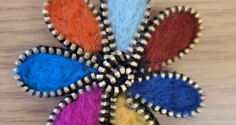 Adult Needle Felted Brooch