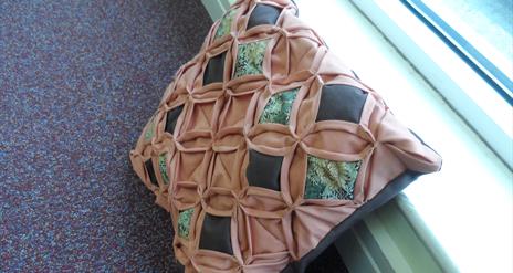 Applique Cushion Down County Museum