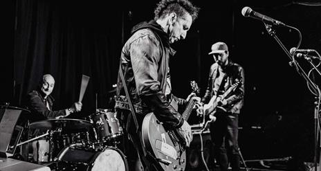 Image of Cut Rubber -  described as a “high energy indie garage rock band with a punky twist.”