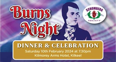 Burns Night Flyer Kilmorey Arms Hotel, Kilkeel