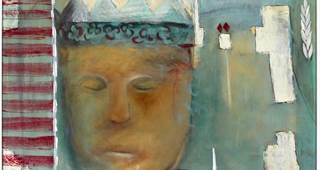 Jasper McKinney Art Work - The carved human head