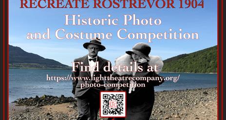 Historic Photo Costume Poster, Rostrevor