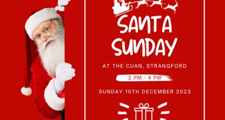 Poster Santa Sunday at The Cuan, Strangford - 10th December 2023