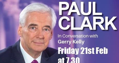 Poster of Gerry Kelly in Conversation with Paul Clark
